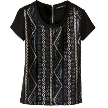 Blusenshirt Damen Shirt T-Shirt Bluse Oberteil Hemd...