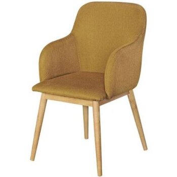 Esszimmerstuhl Stuhl Curry Retro Wohnling - B-Ware sehr gut