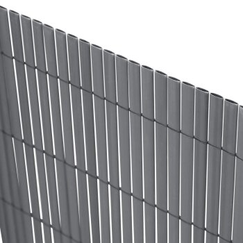 Ribelli Sichtschutzmatte, aus PVC, 120 x 400 cm, anthrazit - B-Ware sehr gut