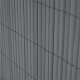 Ribelli Sichtschutzmatte, aus PVC, 120 x 400 cm, anthrazit - B-Ware sehr gut