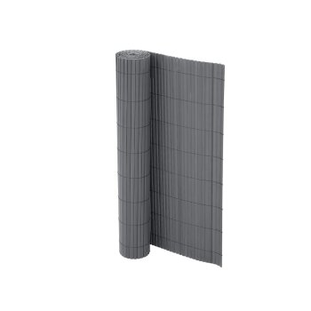 Ribelli Sichtschutzmatte, aus PVC, 80 x 300 cm, anthrazit - B-Ware sehr gut