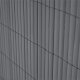 Ribelli Sichtschutzmatte, aus PVC, 80 x 300 cm, anthrazit - B-Ware sehr gut