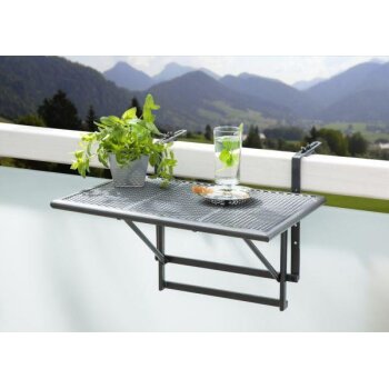 greemotion Balkonhängetisch Toulouse 60 x 56 x 40 cm...