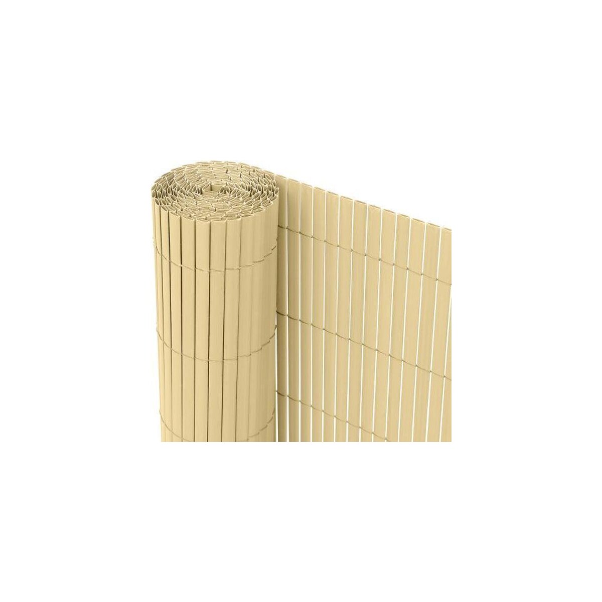 0,8 x 4 m bambus B-Ware Vorführer Sichtschutzmatte Zaunsichtschutz PVC ca 