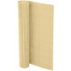 Sichtschutzmatte Zaunsichtschutz PVC ca. 0,9 x 4m bambus - B-Ware sehr gut