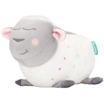 Spieluhr Kuscheltier Schaf mit Nachtlicht und Musik...