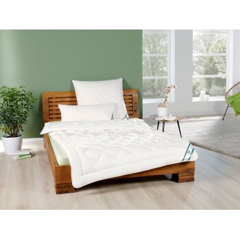f.a.n. Steppbett kbA Baumwolle, medium (155x220 cm) -...