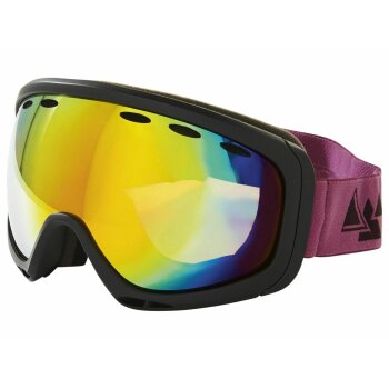 CRIVIT Ski und Snowboardbrille Skibrille beere 100%...