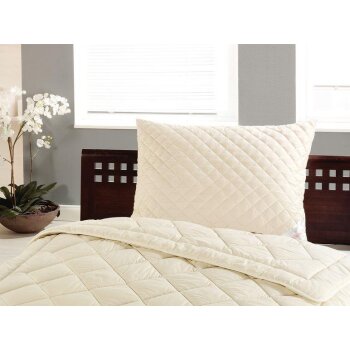 Kopfkissen Kamelhaar Schlaf Kissen 80 x 80 cm Sannwald -...