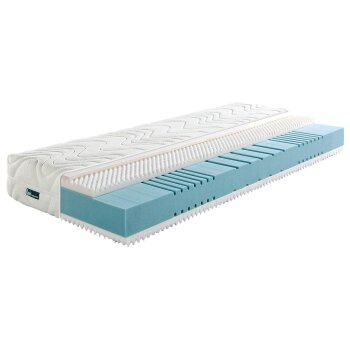 Matratze 7-Zonen Kaltschaumkern mit Noppenschaumauflage100 x 200 Härtegrad II f.a.n. - B-Ware neuwertig
