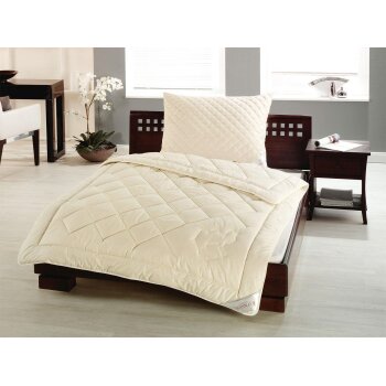 Sannwald Steppbett Kairo, leicht mit Kamelhaar, 155 x 220...