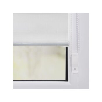 Lichtblick Duo-Rollo, Klemmfix ohne Bohren, 80 x 150 cm, weiß - B-Ware neuwertig