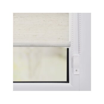 Lichtblick Duo Rollo, Klemmfix ohne Bohren, 45 x 150 cm, natur - B-Ware sehr gut