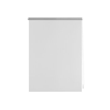 Lichtblick Klemmfix Thermo-Rollo, blickdicht, wärmeisolierend, Montage ohne Bohren, 220 cm, 90 cm, Weiß - B-Ware sehr gut
