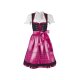 Dirndl Trachten Kleid Oktoberfest Damen Bluse ESMARA navy pink B-Ware neuwertig