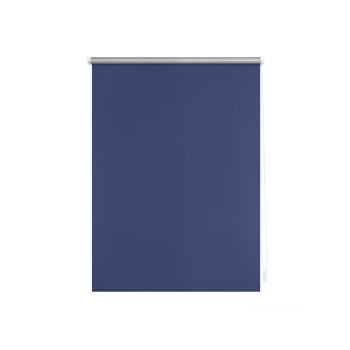 Lichtblick Klemmfix Thermo-Rollo, blickdicht, wärmeisolierend, Montage ohne Bohren, 45 x 150 cm, Blau - B-Ware sehr gut