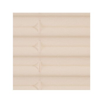 Lichtblick 2x Set Plissee, Klemmfix, Faltrollo, 80 x 130 cm, creme - B-Ware sehr gut