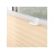 Lichtblick 2x Set Plissee, Klemmfix, Faltrollo, 80 x 130 cm, creme - B-Ware sehr gut