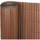 Ribelli Sichtschutzmatte, aus PVC, 90 x 300 cm, braun - B-Ware sehr gut