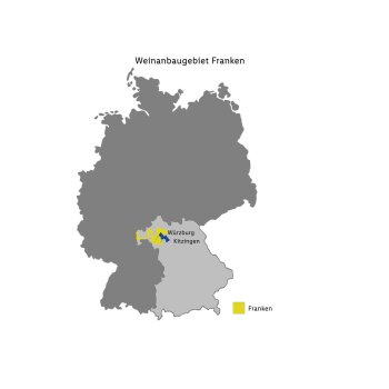 Die jungen Frankn Silvaner QbA trocken, Weißwein
