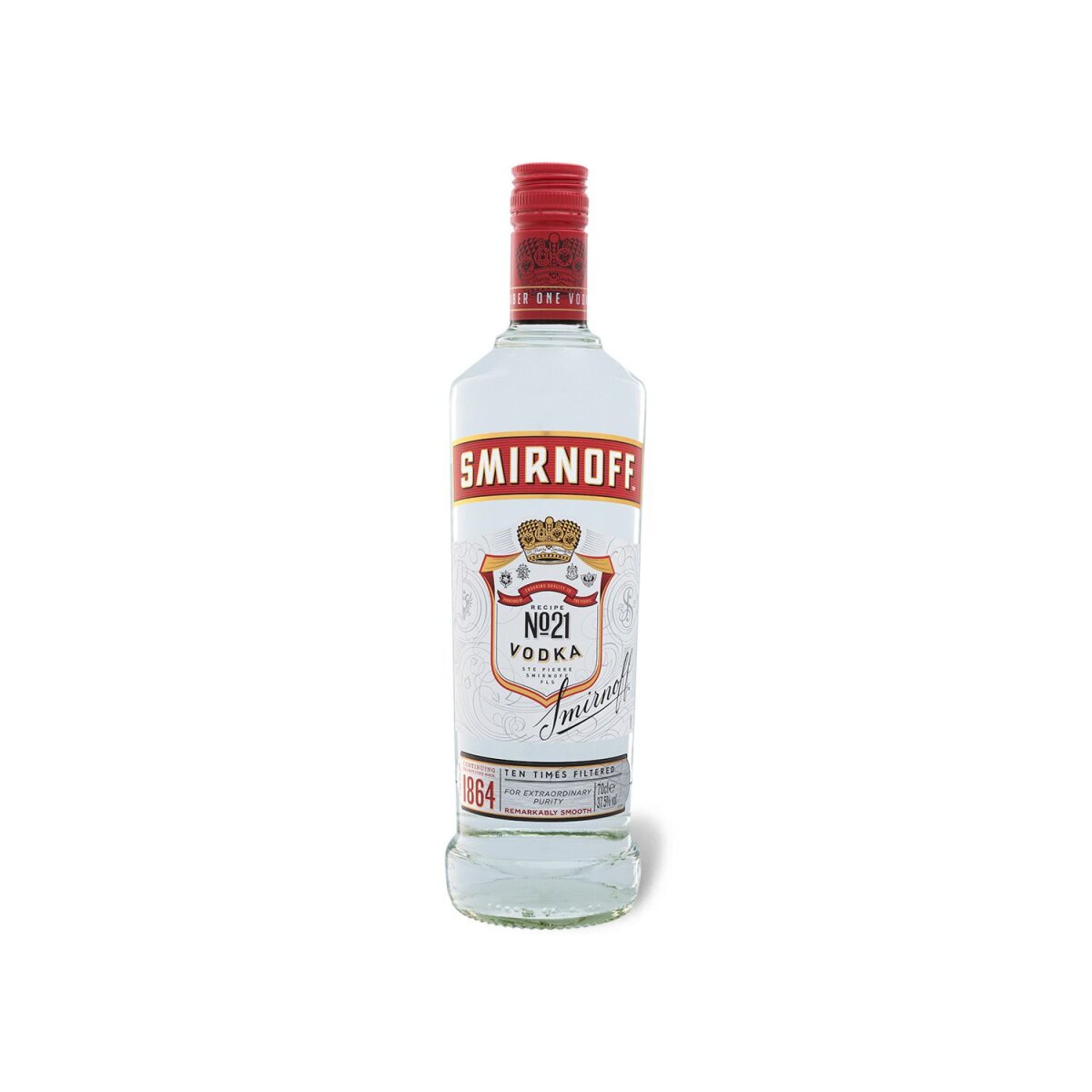 Smirnoff Vodka Red Label 37,5% Vol, 8,99 €