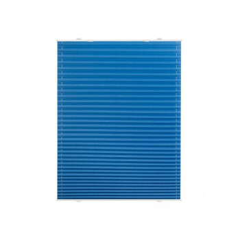 Plissee Haftfix ohne Bohren blickdicht Länge 130 cm Lichtblick B-Ware einwandfrei 50 cm Blau