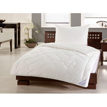 Steppbett Alpaka Peru medium 155 x 220 cm Sannwald -...