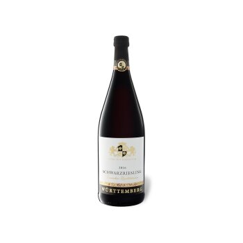 Schwarzriesling QbA, Literflasche, Rotwein 2016 - B-Ware...