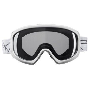 Ski Brille Snowboardbrille grau/weiß CRIVIT -...