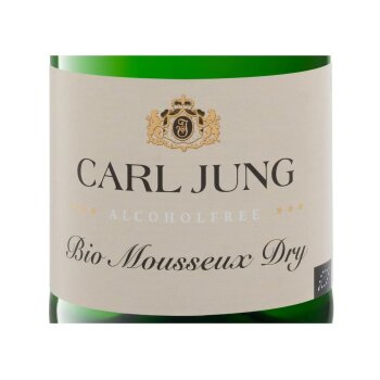 CARL JUNG BIO Mousseux Dry vegan alkoholfrei, schäumend