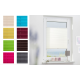 Lichtblick Klemmfix Plissee, stufenloses Einstellen, blickdicht, Montage ohne Bohren, ab 45 x 130 cm - B-Ware