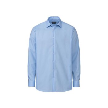 Business Hemden 2 Set Herren Gr.39 blau/weiß NOBEL LEAGUE B-Ware neuwertig