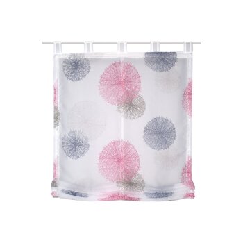 Home Wohnideen Raffrollo transparente Voile digital...