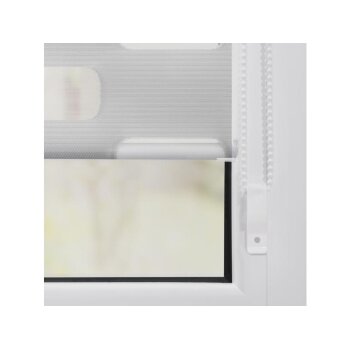 Duo Rollo Doppelrollo klemmfix 45 x 150 cm Grau Lichtblick - B-Ware sehr gut