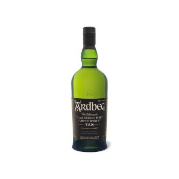 Ardbeg Islay Single Malt Scotch Whisky 10 Jahre 46% Vol