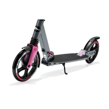 Scooter Roller Big Wheel Aluminium pink CRIVIT - B-Ware sehr gut