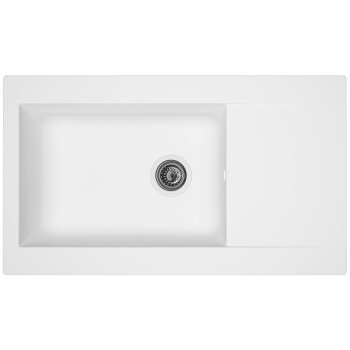 respekta »Denver« Einbauspüle,  86 x 50 cm, weiß - B-Ware sehr gut