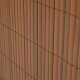 Ribelli Sichtschutzmatte, aus PVC, 90 x 400 cm, braun - B-Ware sehr gut