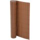 Ribelli Sichtschutzmatte, aus PVC, 90 x 400 cm, braun - B-Ware sehr gut