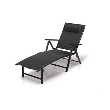 Liegestuhl Gartenliege Sonnenliege Liege Aluminium...