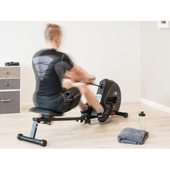Christopeit Sport Rudergerät Cambridge II, Black Edition - B-Ware sehr gut