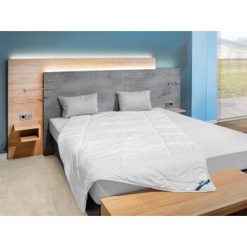 Ganzjahres Bettdecke Decke 155 x 220 cm Medibett Cotton...