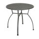 greemotion »Toulouse« Gartentisch, Ø 80 cm, grau - B-Ware sehr gut