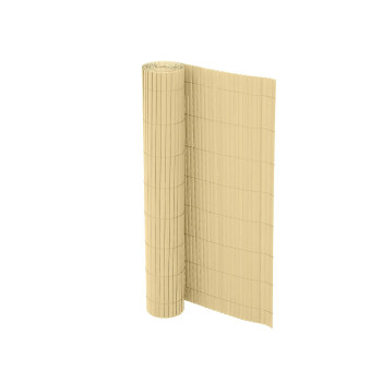 Ribelli PVC Sichtschutz mit Steg 1,6 x 3 m bambus - B-Ware einwandfrei