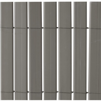 Ribelli PVC Sichtschutzmatte Sichtschutz Windschutz 120 x 500 cm grau - B-Ware sehr gut