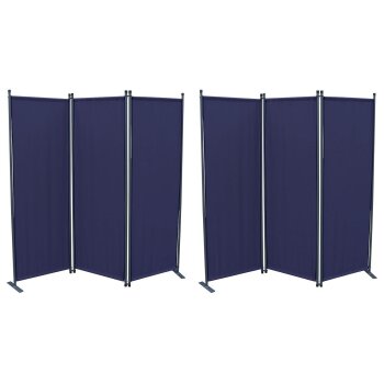 Raumteiler Trennwand Sichtschutz 2 Stück Paravent 3...