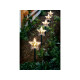 MELINERA® LED Garten Leuchtstäbe, 5 Stück, Stern warmweiß - B-Ware sehr gut