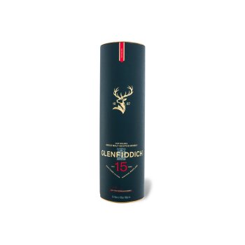 GLENFIDDICH Solera Reserve Speyside Single Malt Scotch Whisky 15 Jahre mit Geschenkbox 40% Vol