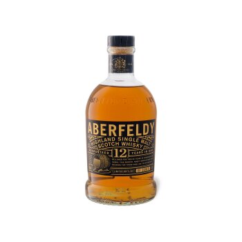 ABERFELDY 12 Years Old Highland Single Malt Scotch Whisky...