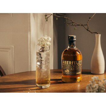 ABERFELDY 12 Years Old Highland Single Malt Scotch Whisky mit Geschenkbox 40% Vol